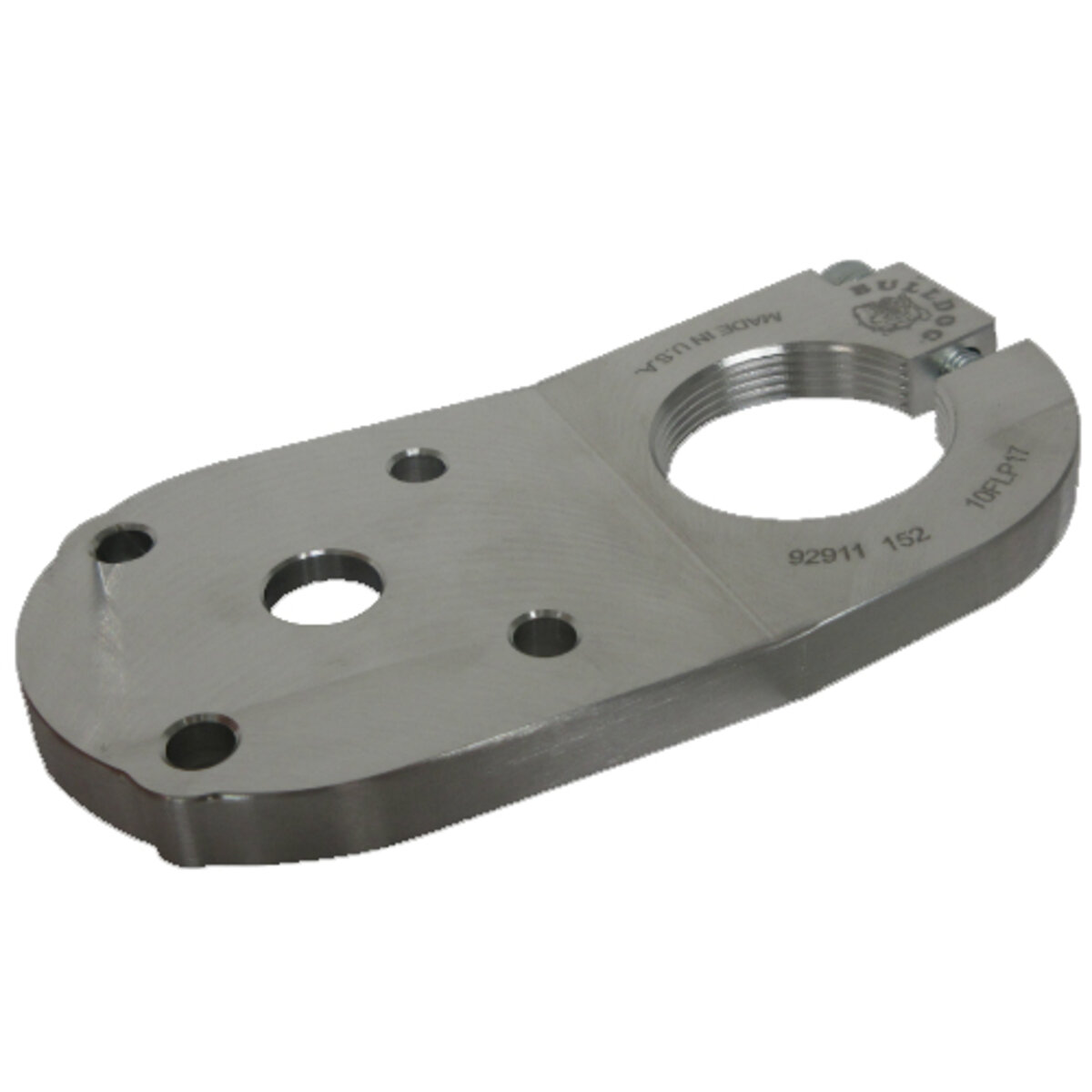 2.4in Offset Threaded Flexion Plate - Aluminum