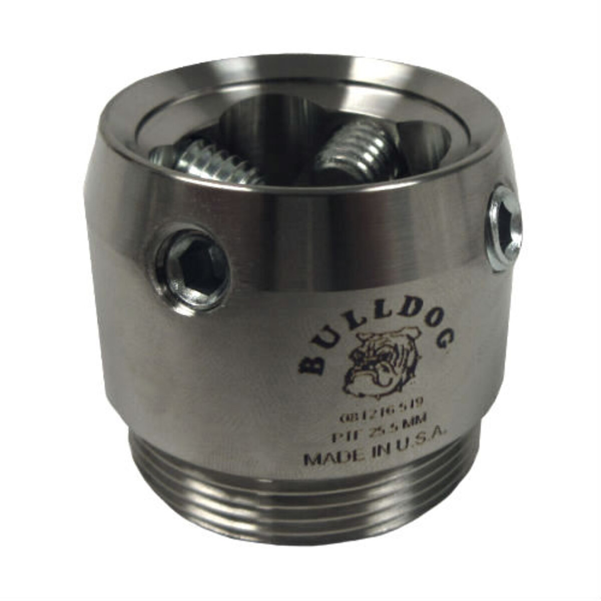 Threaded Pyramid Receiver - Stainless Steel