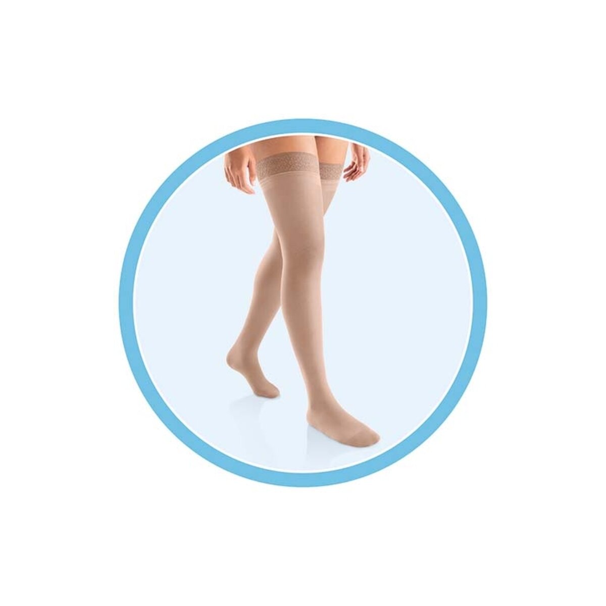 ACTIVA Sheer Thigh High