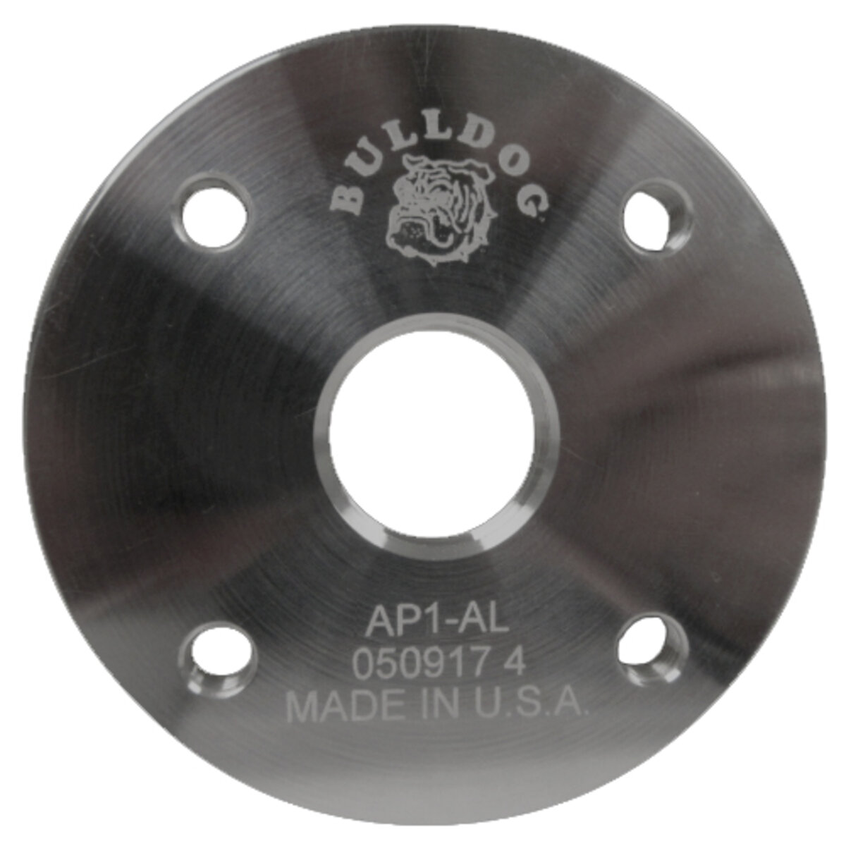Square Threaded Attachment Plate for APL Lock - Aluminum