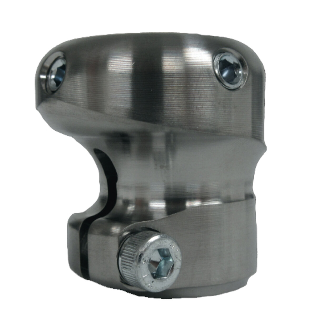 22 mm Pediatric Tube Clamp with 5mm Offset Adapter - Aluminum