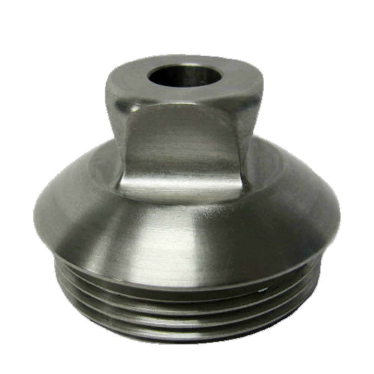 Pediatric Threaded Male Pyramid - Titanium