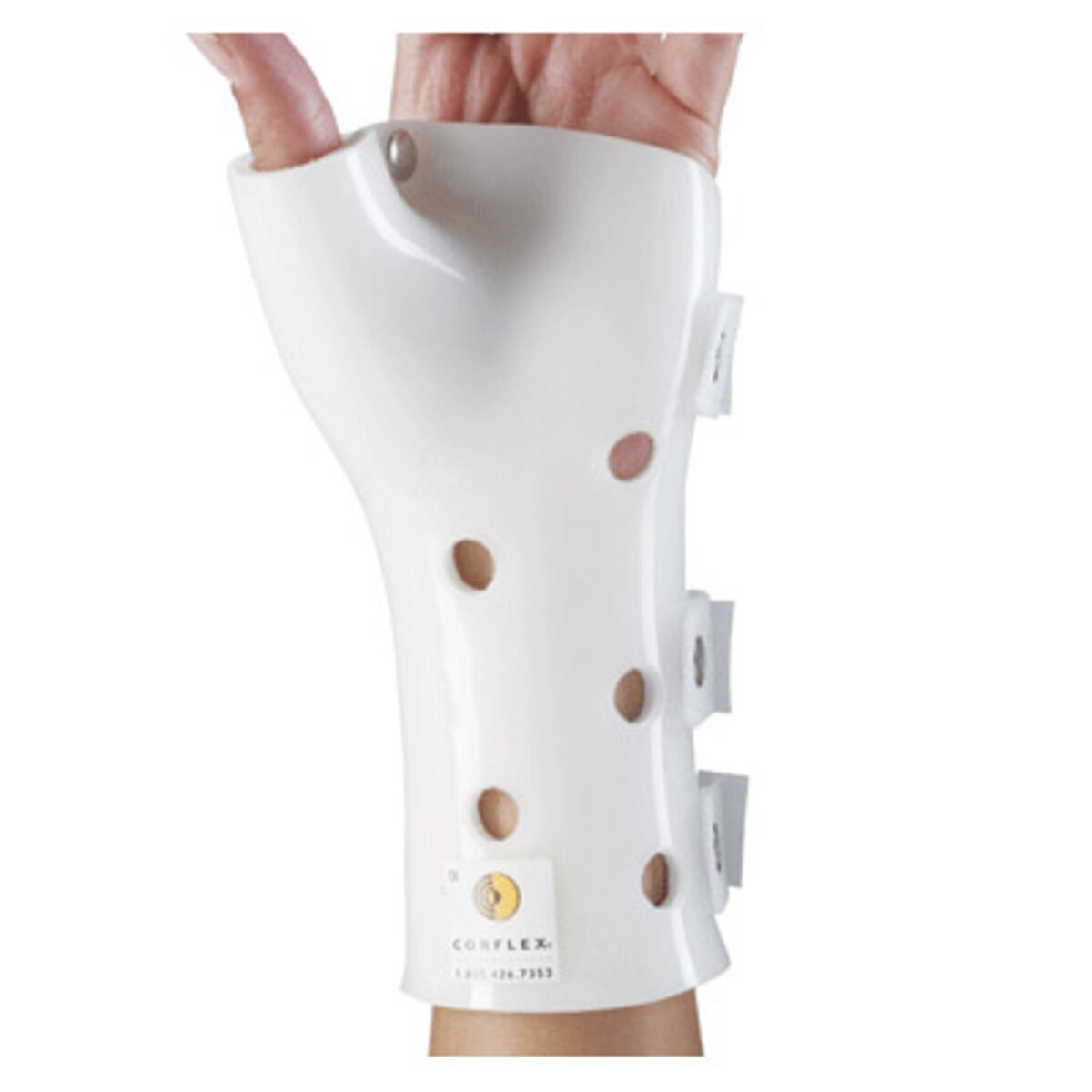 Wrist Hand Thumb Orthosis White