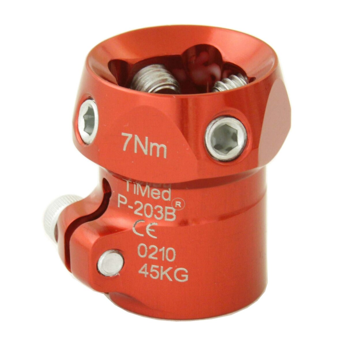 22m Red Tube Clamp - Aluminum