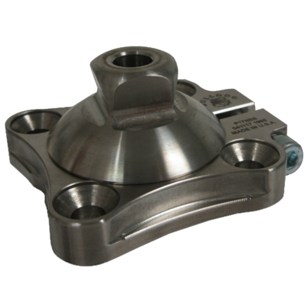 4-Hole Base with Pyramid Adapter - Titanium