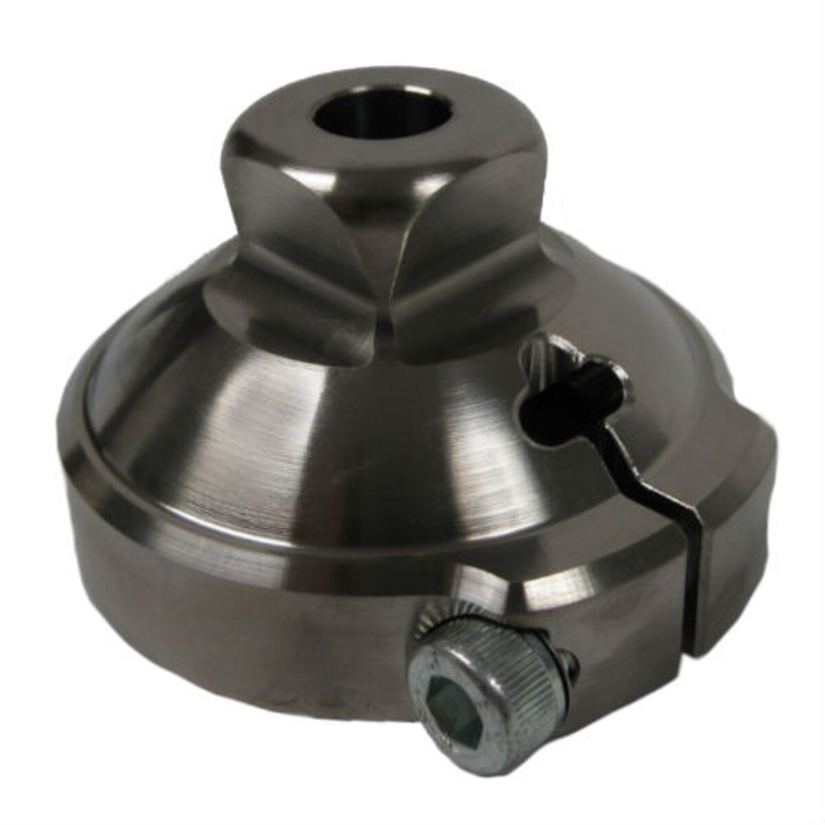 Rotating Male Pyramid with Female Thread - Titanium