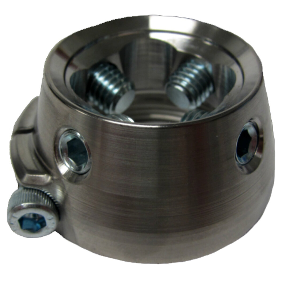 Pyramid Receiver with Female Thread - Titanium
