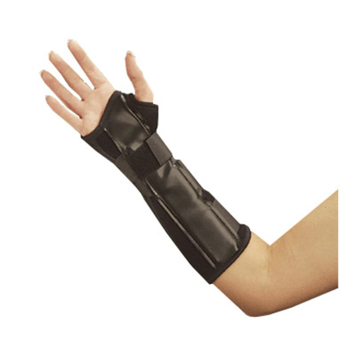 Black Foam Wrist and Wrist/Forearm Splint