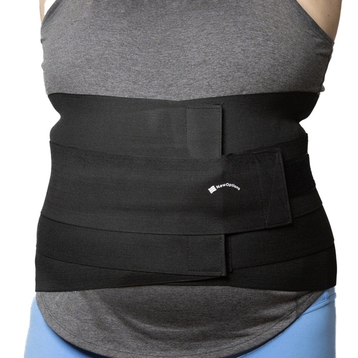 Elastic Lumbar Support with Spandex Pocket