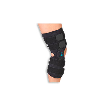 Medical Specialties Gripper (TM) 16" ROM Hinge Knee Brace with Neoprene