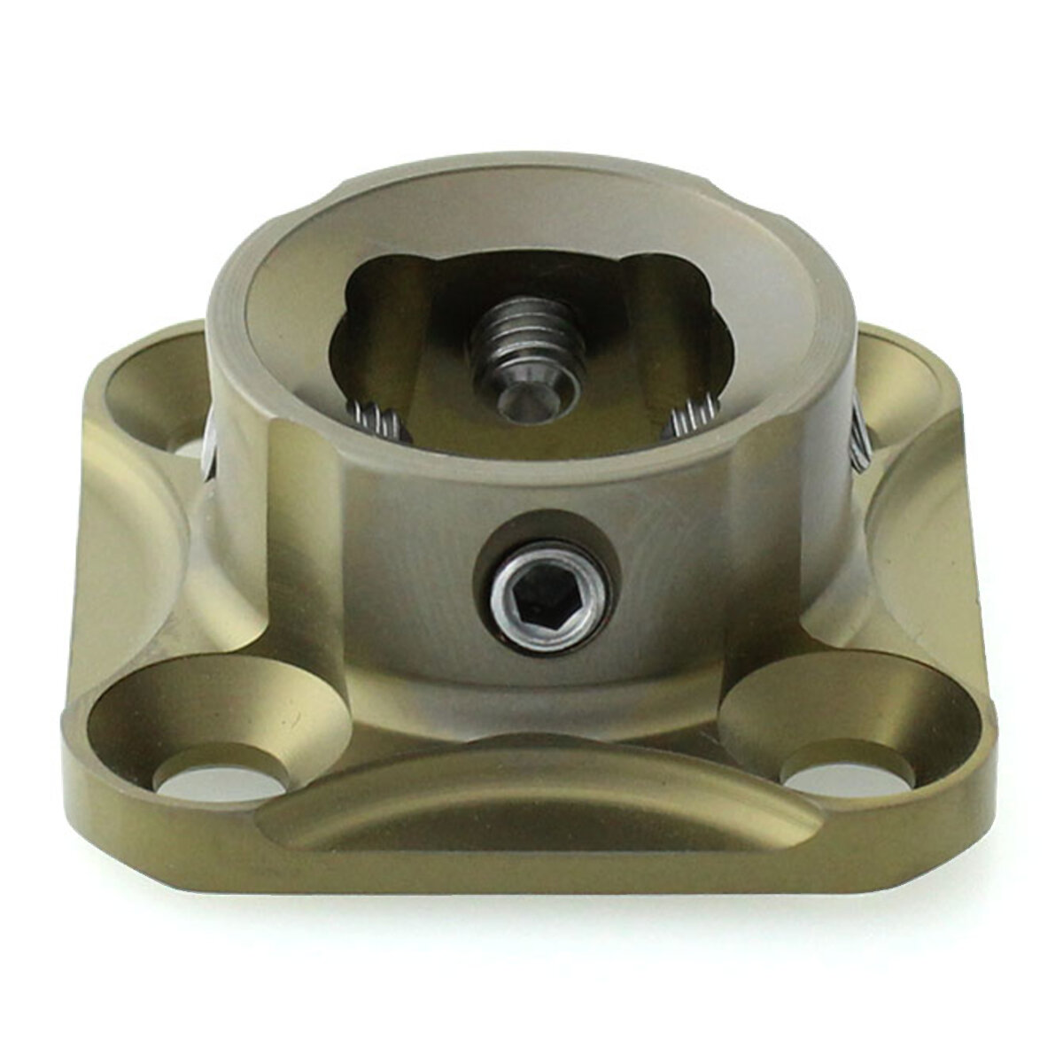 Pediatric 4-Hole Pyramid Receiver - Titanium