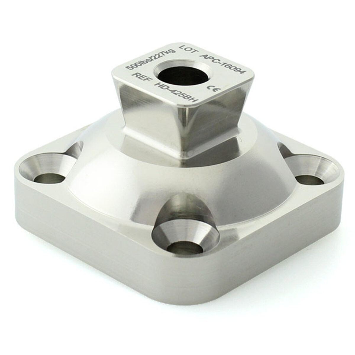 Heavy Duty 34mm Pyramid with Through Hole