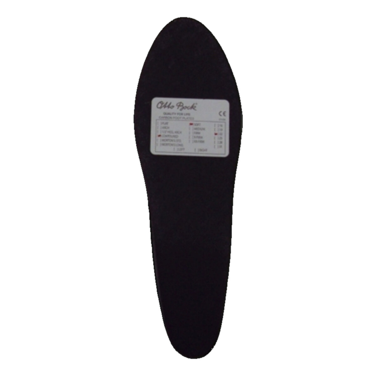 Contoured Carbon Foot Plate