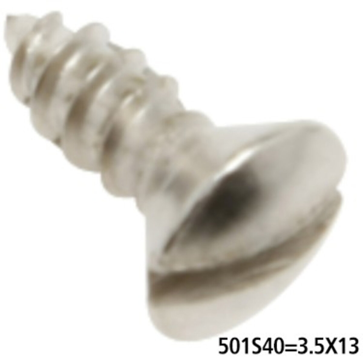 Self-Tapping Oval Head Screw