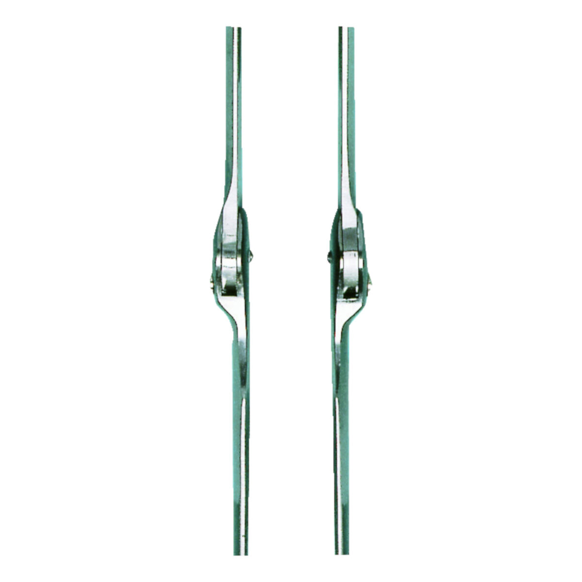 Lower Leg Joint Bars with Concave Half-Round Profile