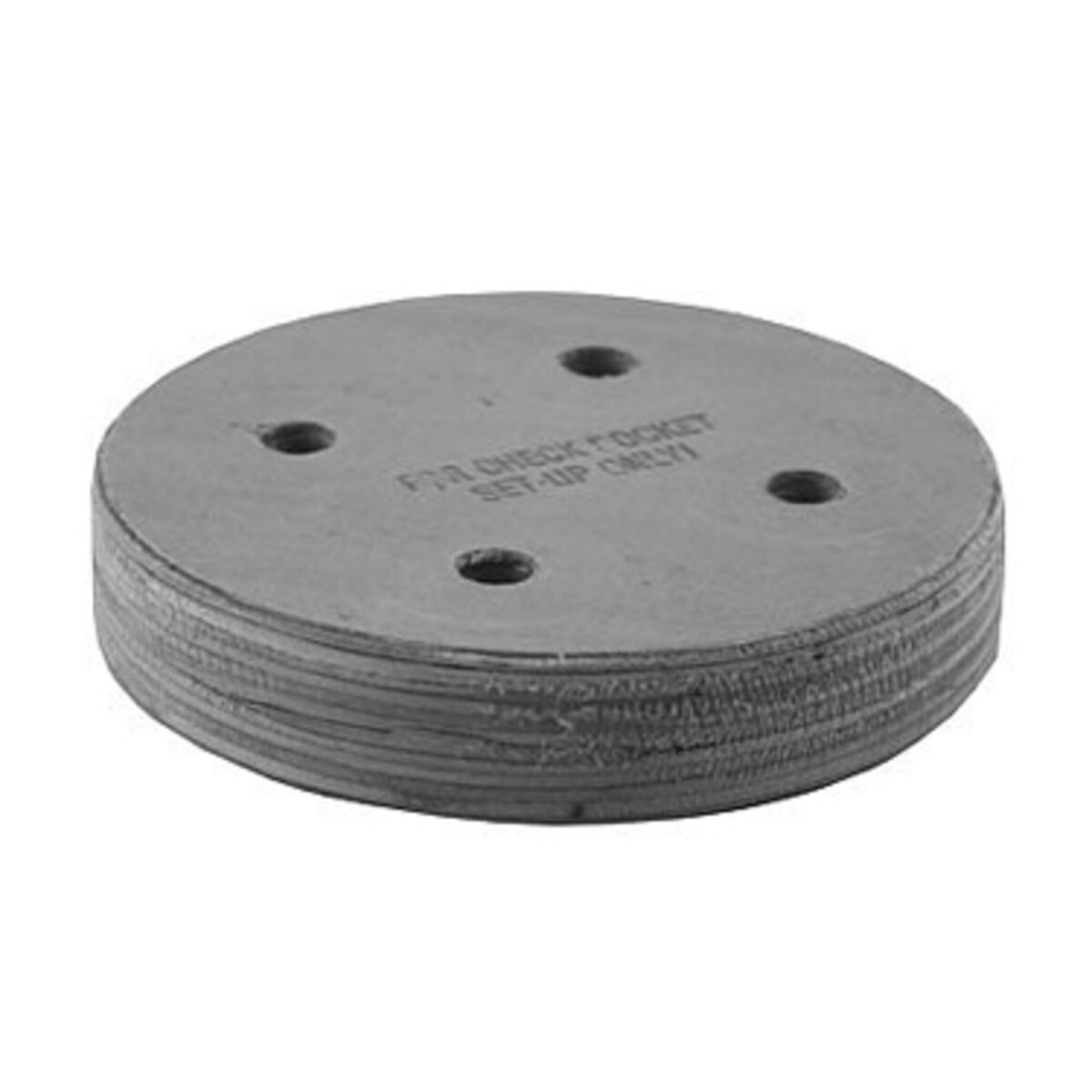 Disposable 4-Hole Wood Block