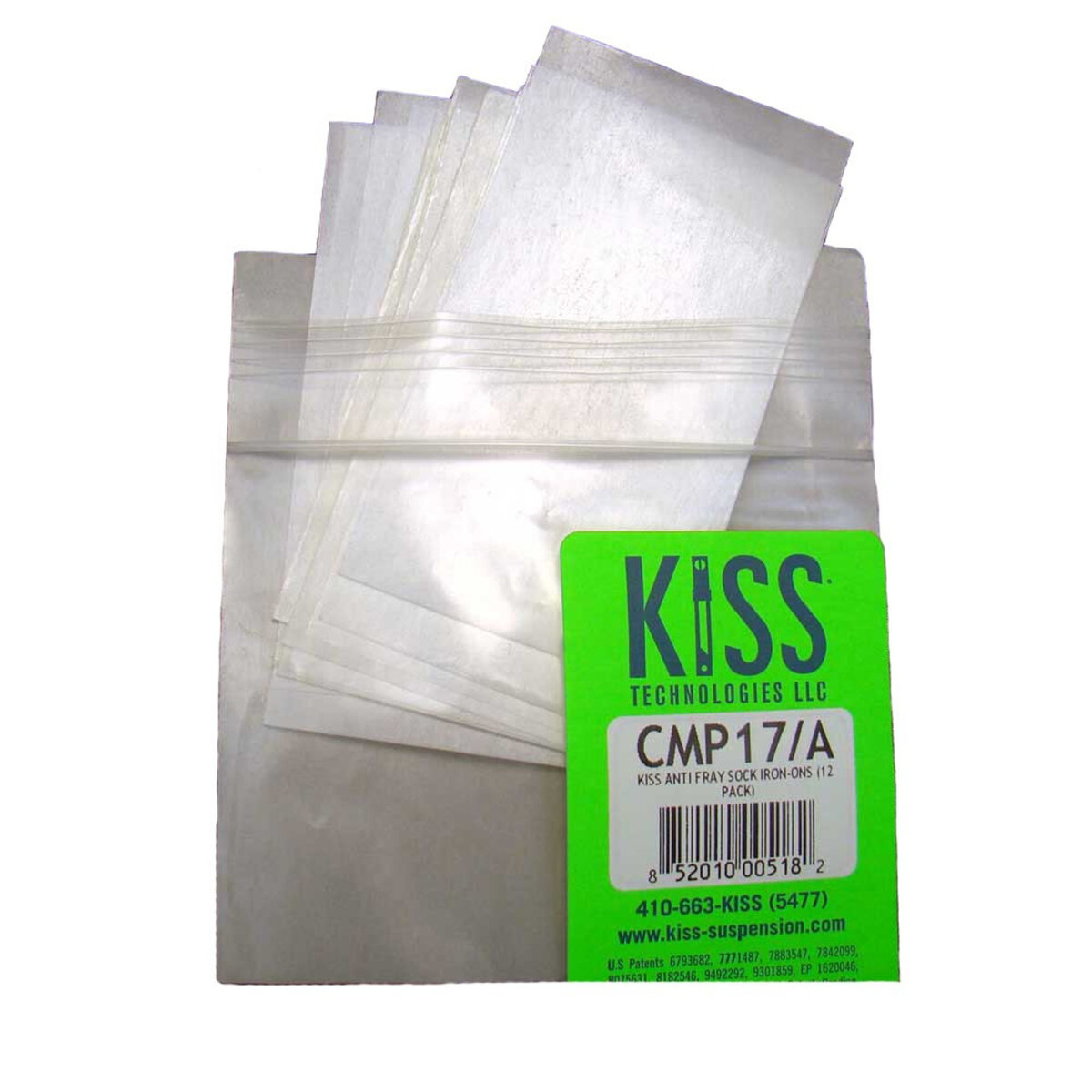 KISS® Anti Fray Sock Iron-Ons