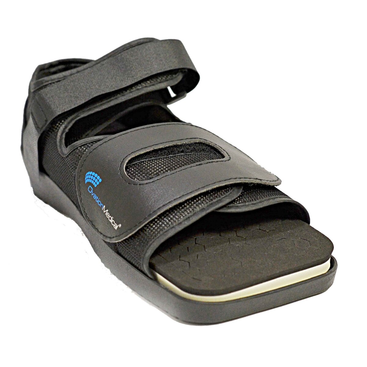 Square Toe Post Op Shoe with Pressure Relief Pad