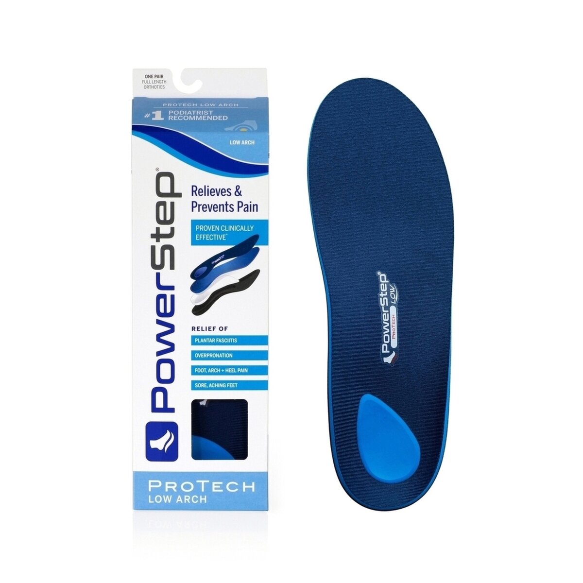 PowerStep Protech Low Insoles