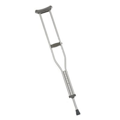 Aluminum Push Button Crutches