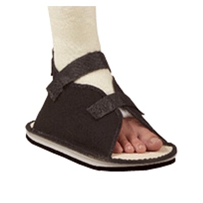 DeRoyal® Black Canvas Cast Shoe