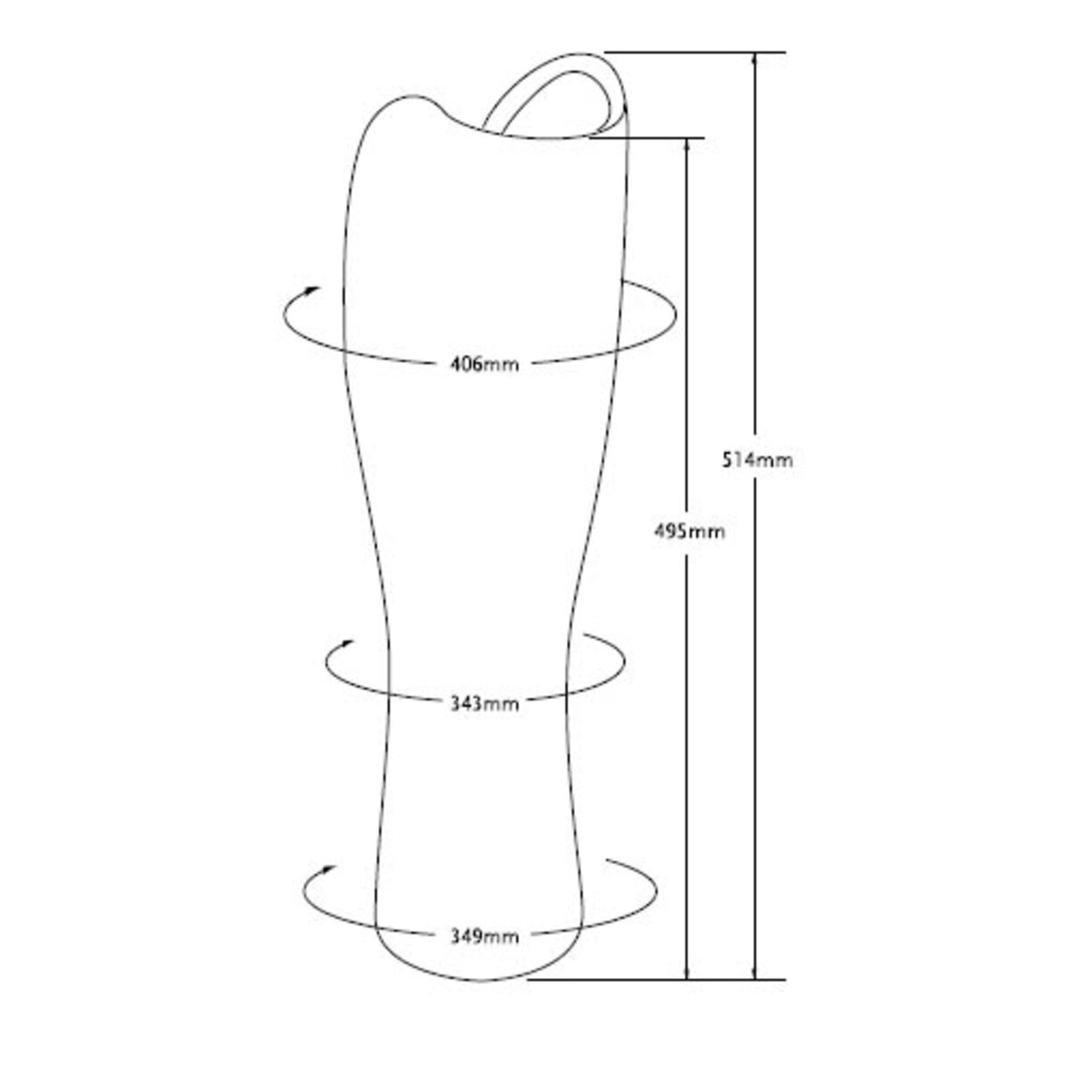 Cosmetic Foam Cover for Total Knee 2100