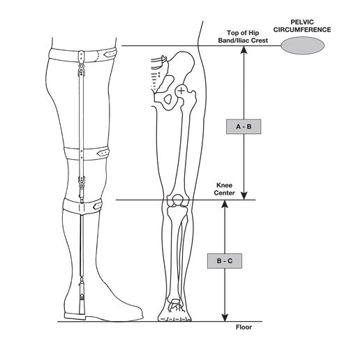 Model R-400 - Bilateral Hip-Knee-Ankle Torsion Splint