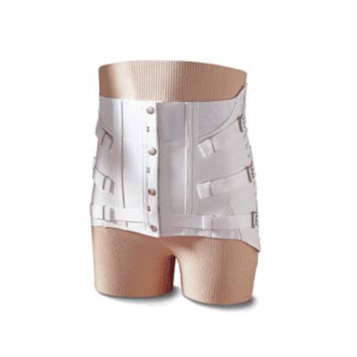 Men's Lumbosacral Support with 3-Pull Side Lace, No Leg Snaps