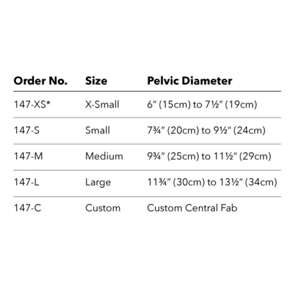 147 - Maple Leaf Orthosis with 2041-C Hip Joint