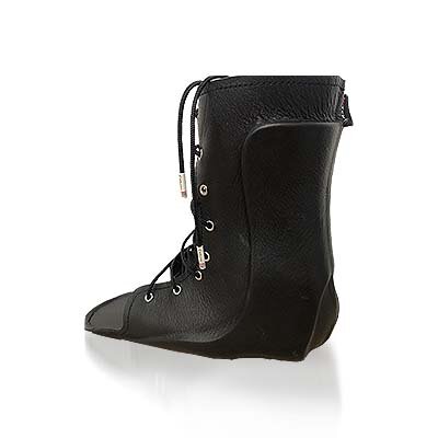 Custom Leather Guantlet Ankle Brace