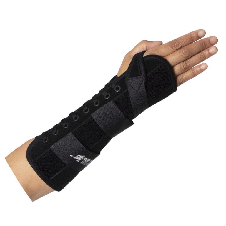 Suede Lace-up Wrist/Forearm