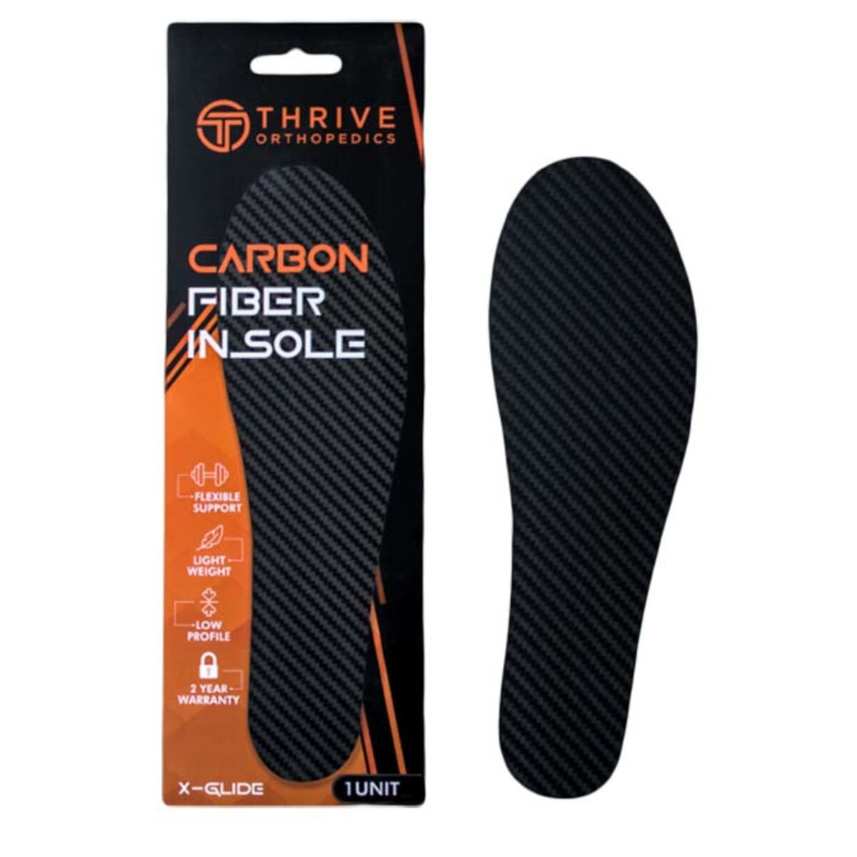 X-Glide Flexible Carbon Fiber Footplates