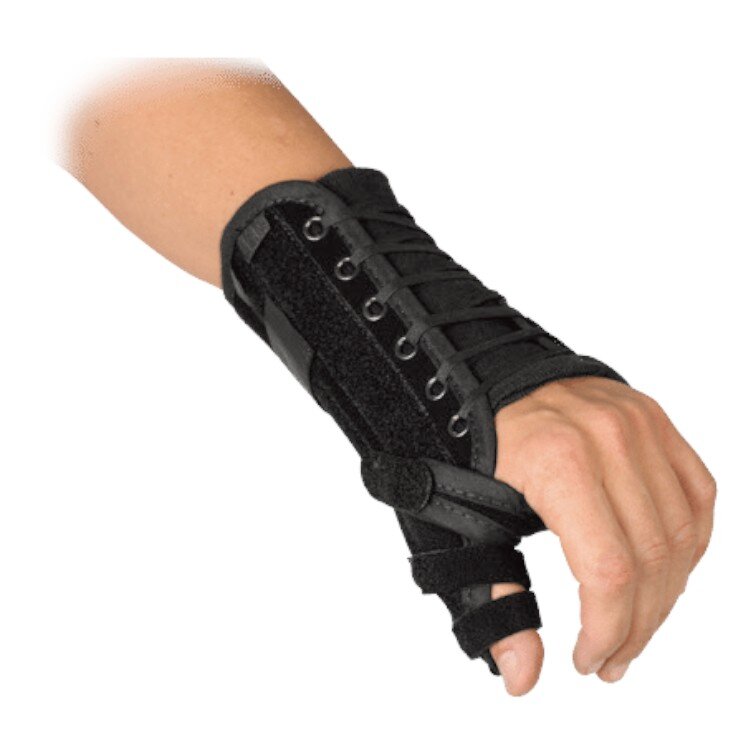 Universal Wrist Lacer with Thumb