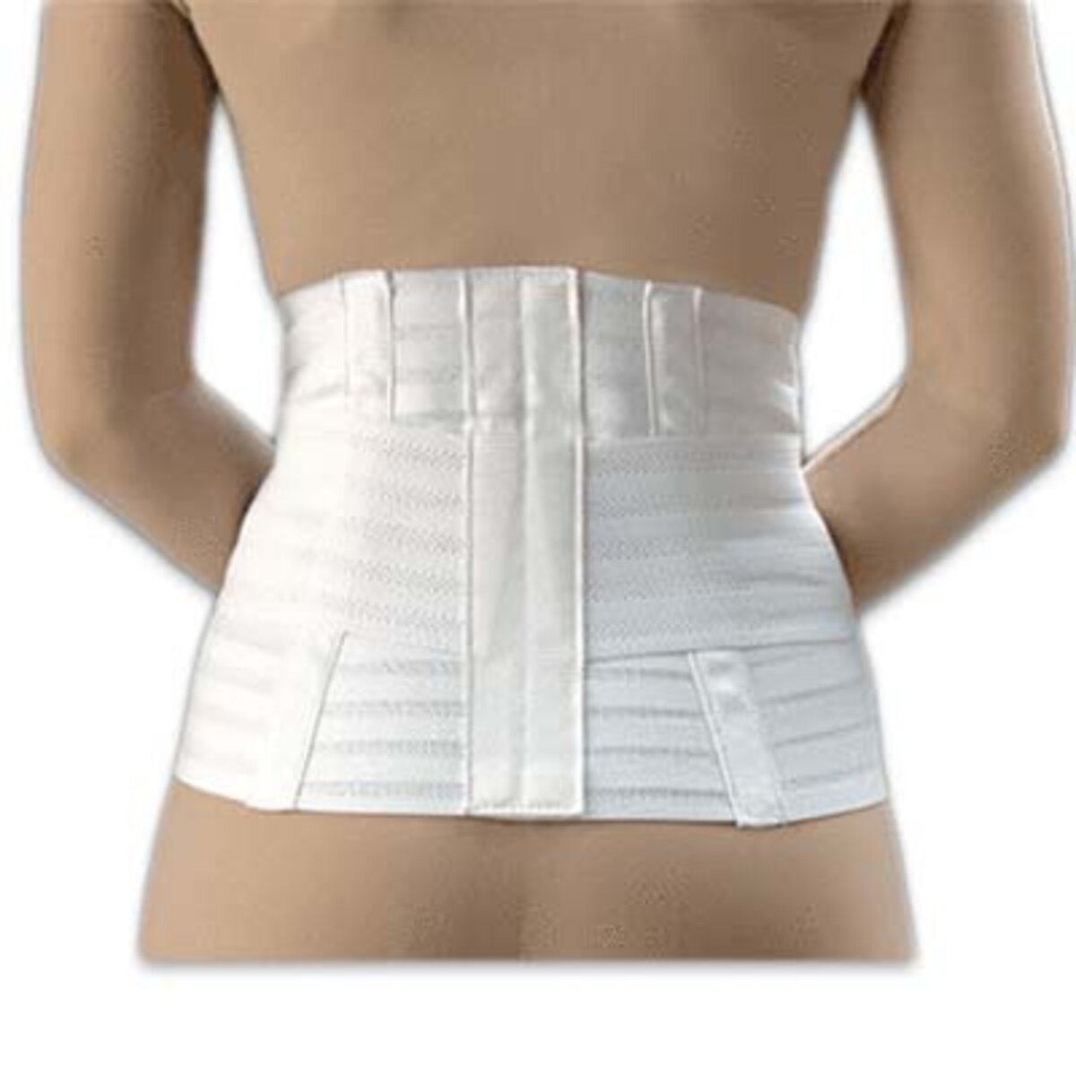 Ventilated Lumbar Support with Abdominal Belt