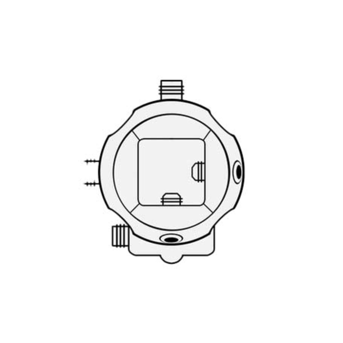 Tube Clamp Adapter Stainless Steel