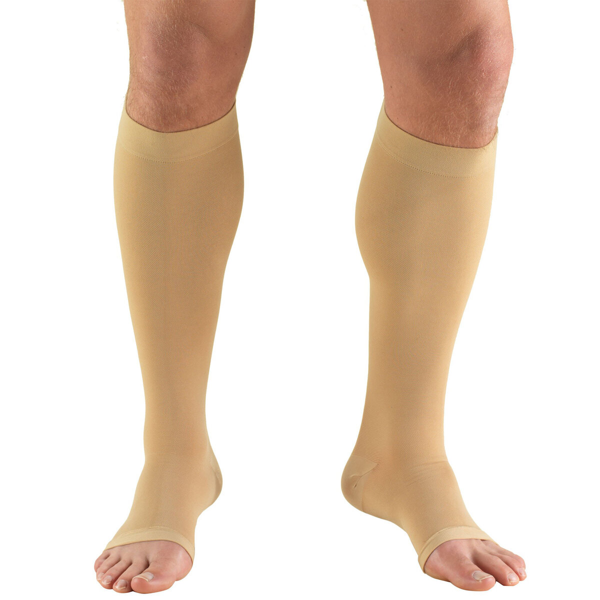 Truform® 0875 Compression Stockings 15-20 mmHg Knee High Open Toe