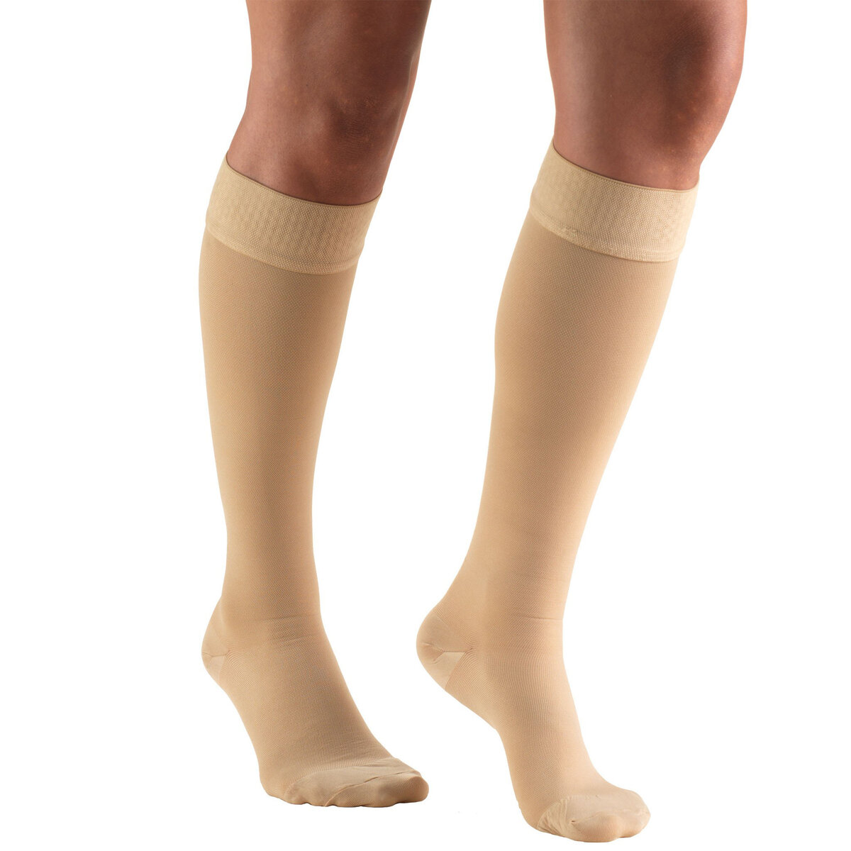 Truform® 8864 Compression Stockings 20-30 mmHg Knee High Dot Top