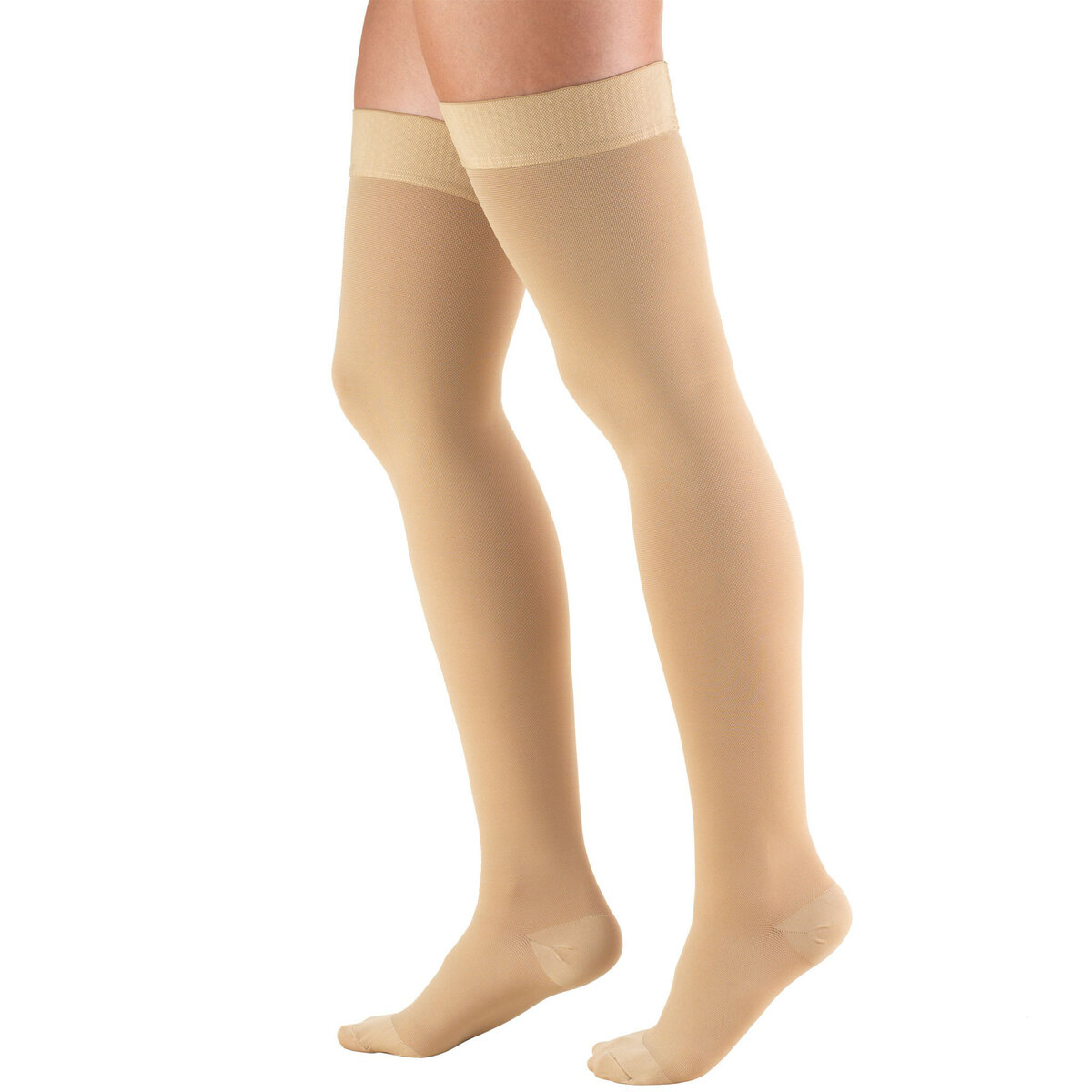 Truform® 8848 Compression Stockings 30-40 mmHg Thigh High Dot Top