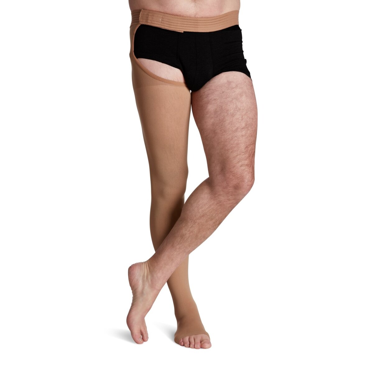 Essential Opaque Thigh with Waist Attachment