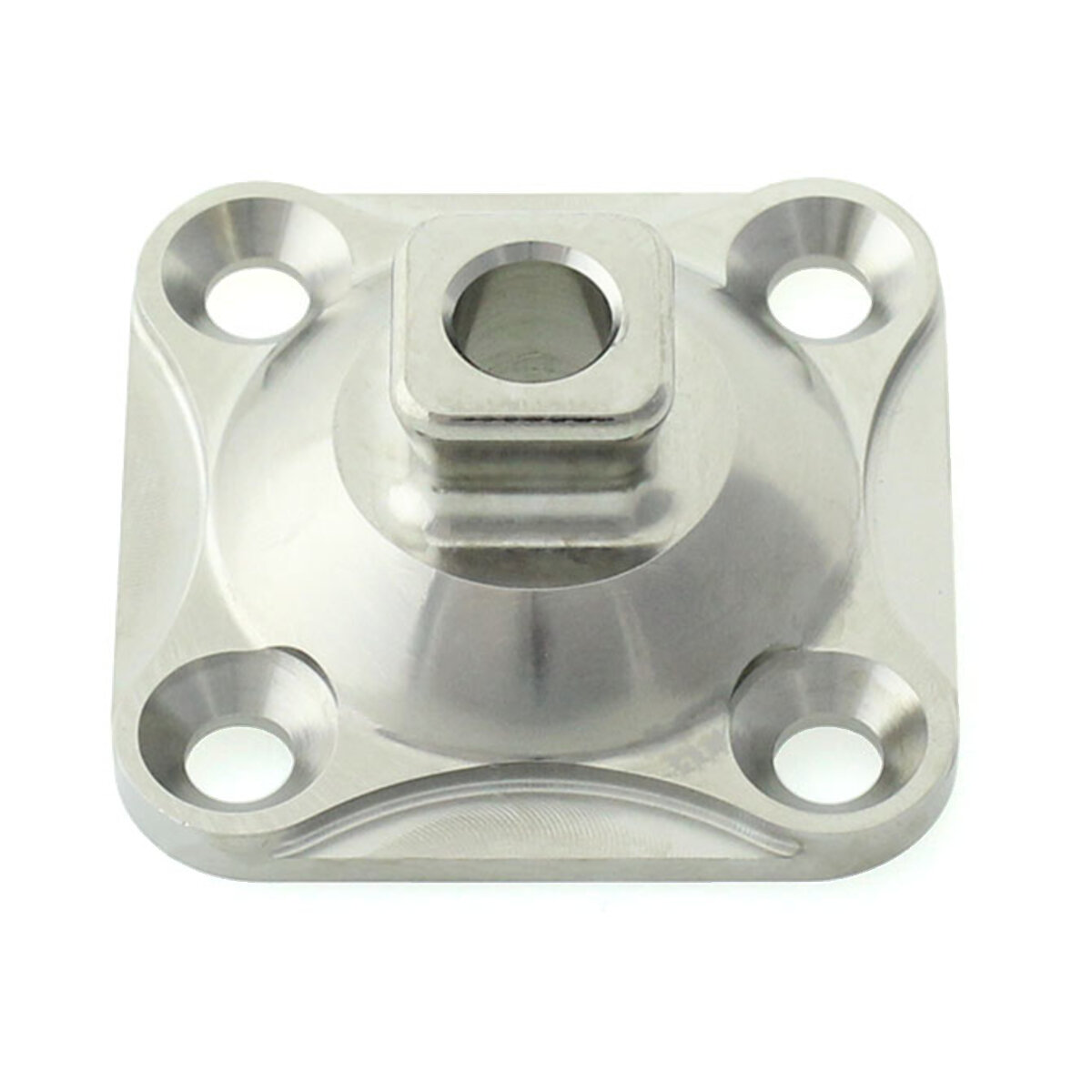 4-Hole Pyramid with Hole - Titanium