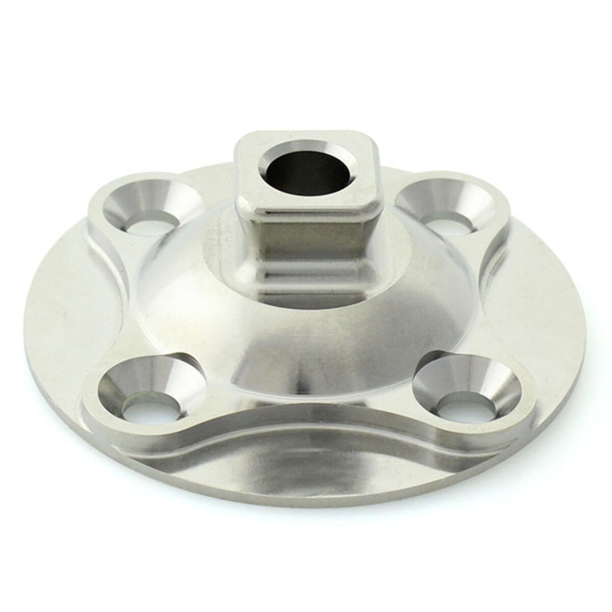 4-Hole Pyramid with Hole, Round Base
