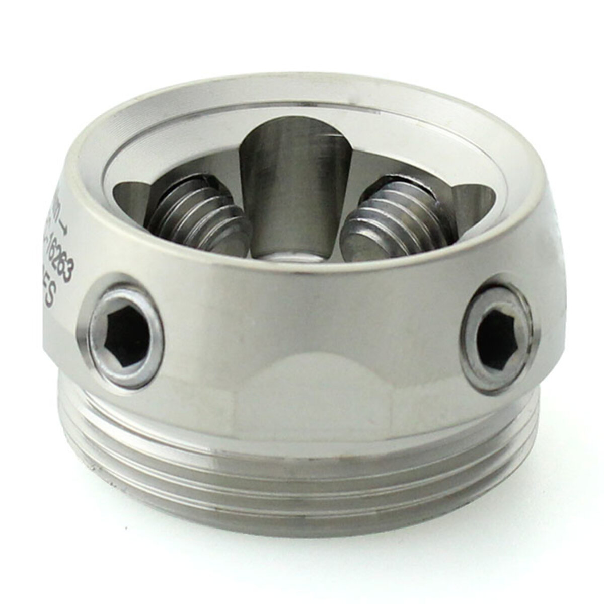 Rotatable Receiver with Male Thread - Titanium