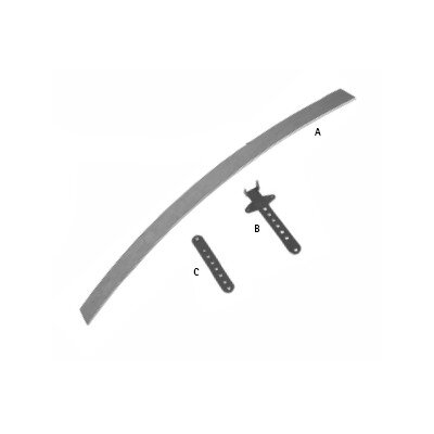 Scottish Rite Pelvic Bands and Thigh Bars