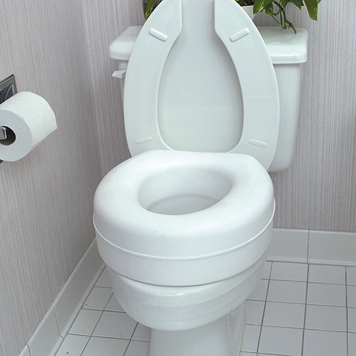 Moore Medical Deluxe Plastic Toilet Seat Riser