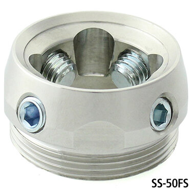 Rotatable Receiver with Male Thread - Stainless Steel