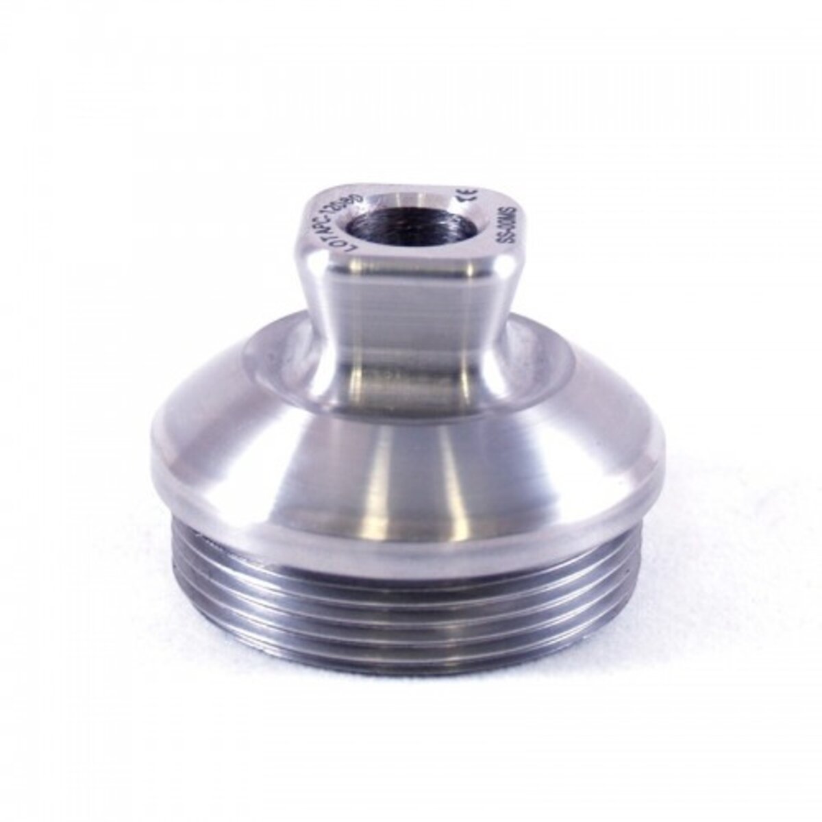 Rotatable Pyramid with Male Thread - Stainless Steel